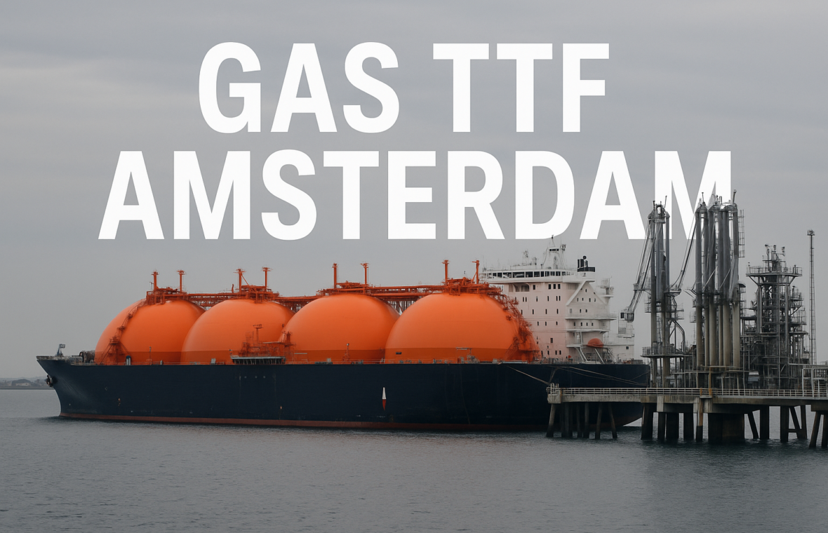 Il gas rimane sopra i 40 euro sulla piazza Ttf di Amsterdam