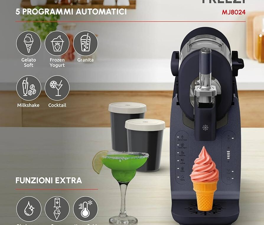 Moulinex Freezi, macchina per ghiacciati