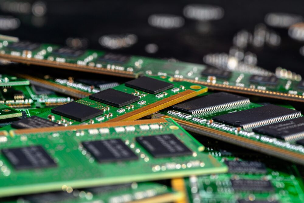 Grafica di memoria GDDR6 e GDDR7