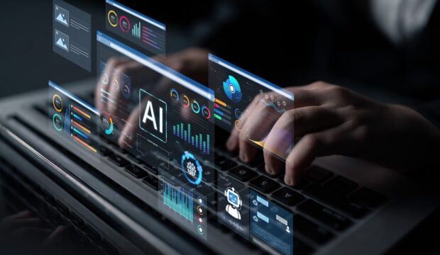 Illustrazione sull'intelligenza artificiale nella finanza