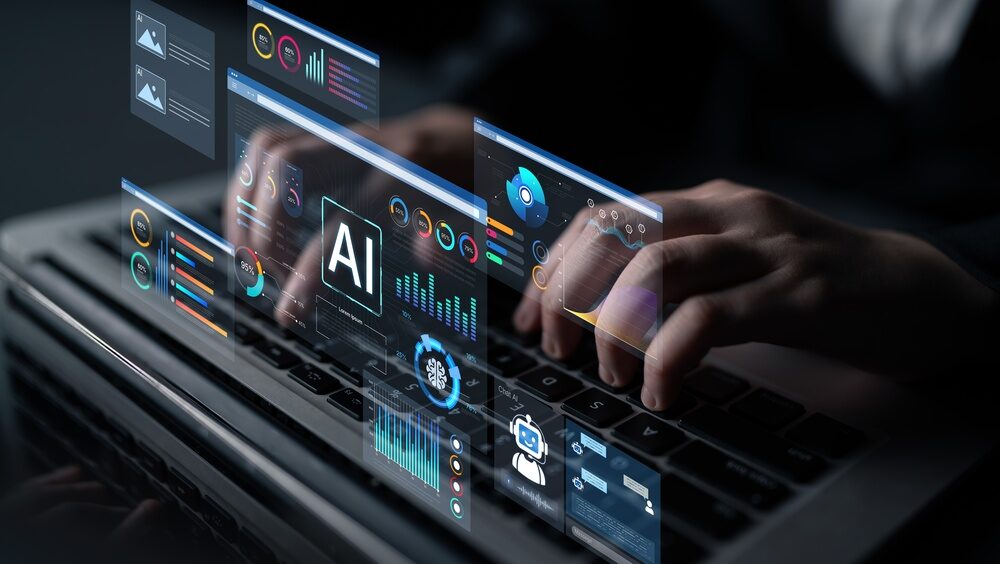 Illustrazione sull'intelligenza artificiale nella finanza