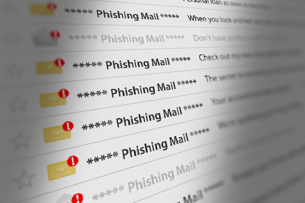 Immagine di phishing