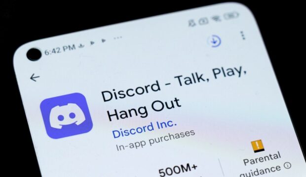 Screenshot del 'Game Mode' di Discord