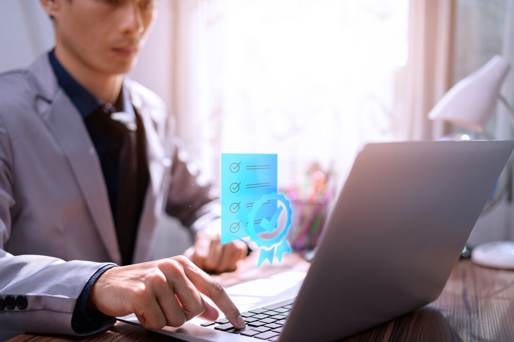 Logo Porada con certificazione BIS